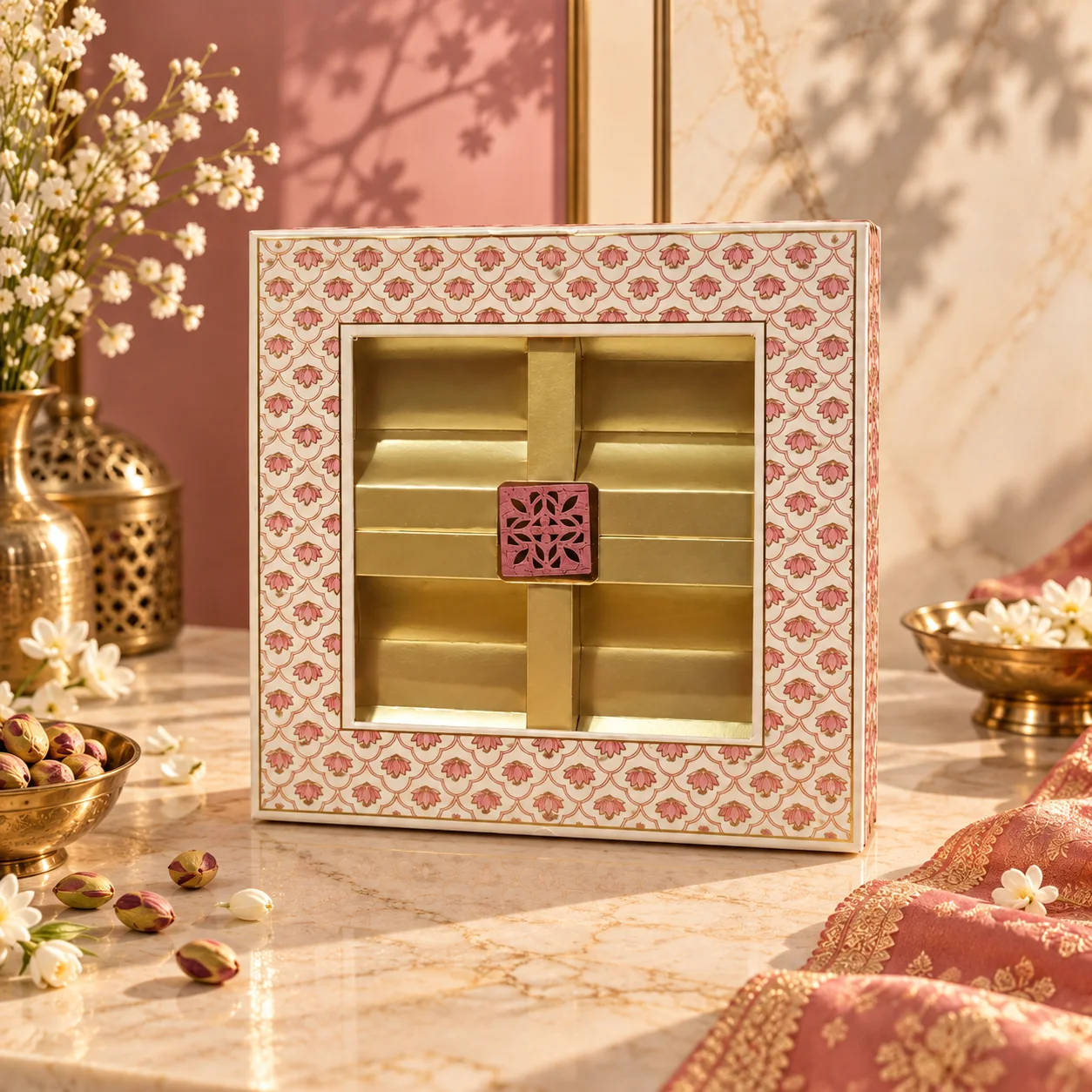 Pink Lotus · 10 × 10 Window