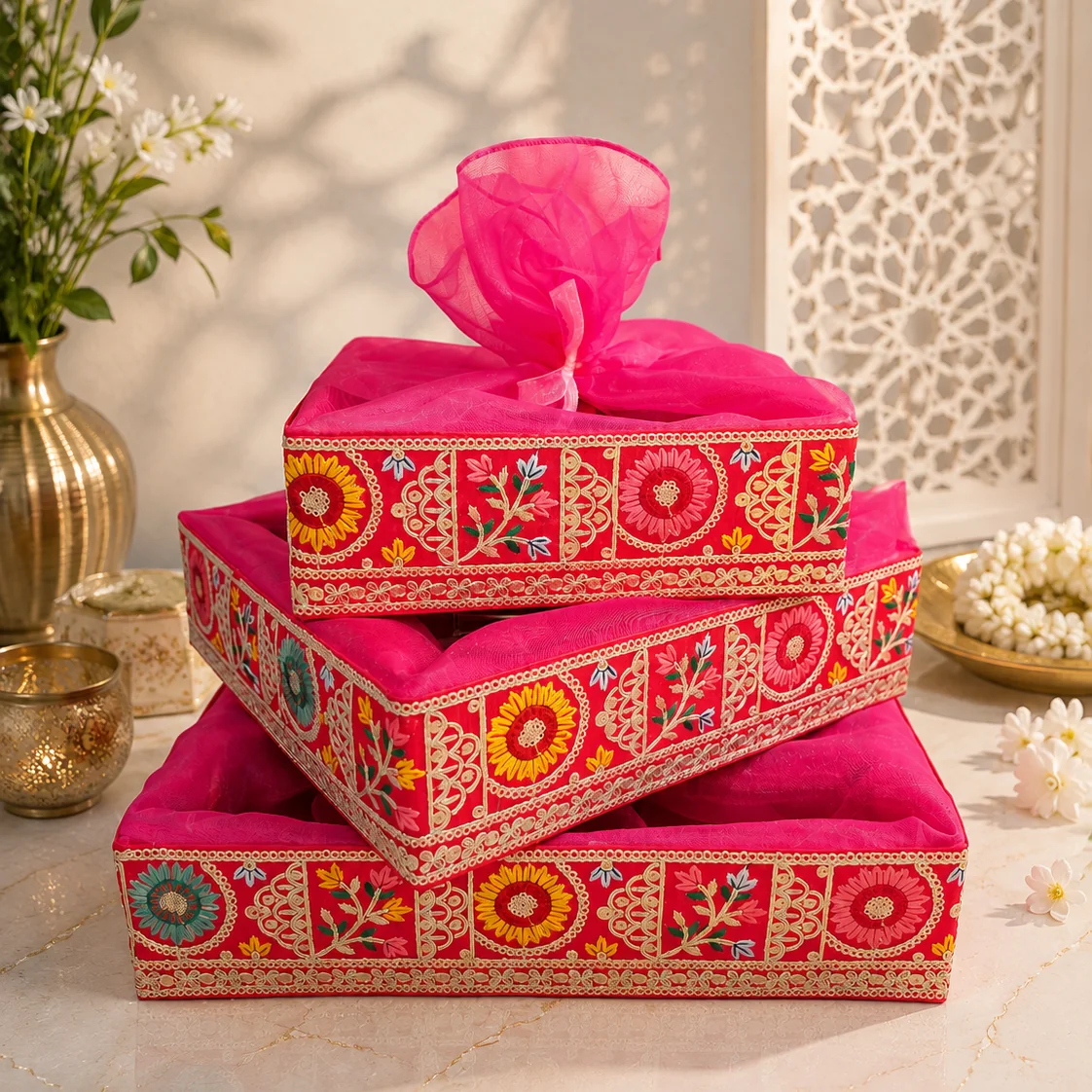 Rangoli Basket